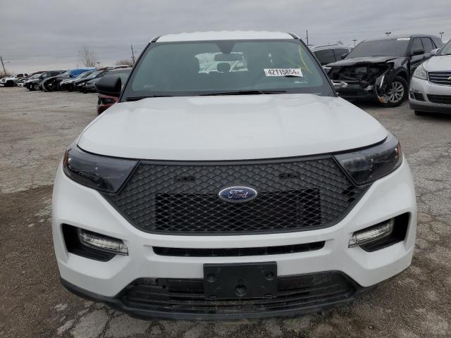 1FM5K8AB2NGA41836 - 2022 FORD EXPLORER POLICE INTERCEPTOR Սպիտակ լուսանկար 5