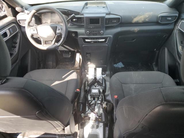1FM5K8AB2NGA41836 - 2022 FORD EXPLORER POLICE INTERCEPTOR Սպիտակ լուսանկար 8