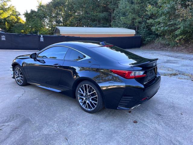 JTHHZ5BC3J5018119 - 2018 LEXUS RC 350 BLACK photo 3