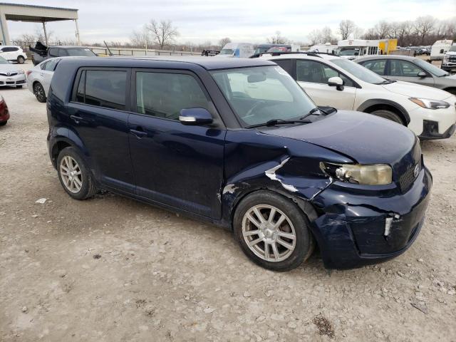 JTLKE50E981046066 - 2008 TOYOTA SCION XB BLUE photo 4