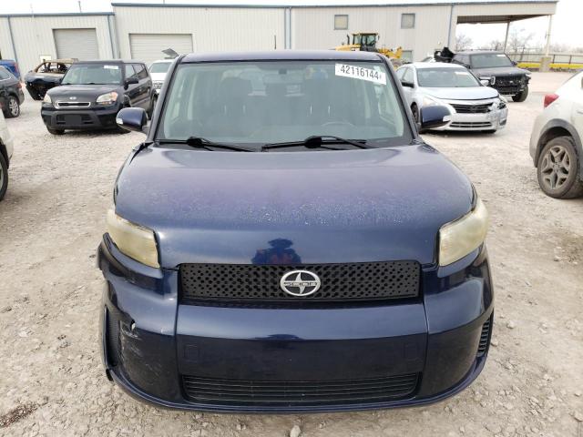 JTLKE50E981046066 - 2008 TOYOTA SCION XB BLUE photo 5