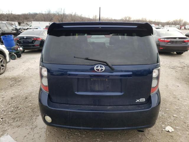 JTLKE50E981046066 - 2008 TOYOTA SCION XB BLUE photo 6