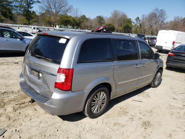 2C4RC1CG7DR805891 - 2013 CHRYSLER TOWN & COU TOURING L SILVER photo 3