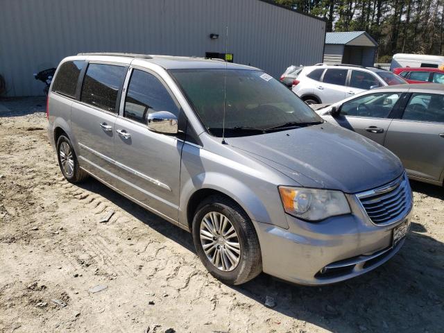 2C4RC1CG7DR805891 - 2013 CHRYSLER TOWN & COU TOURING L SILVER photo 4