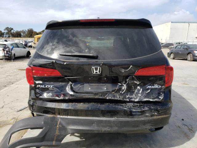 5FNYF6H78HB045819 - 2017 HONDA PILOT EXLN BLACK photo 6