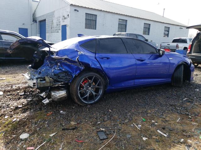 19UUB7F93PA000381 - 2023 ACURA TLX TYPE S BLUE photo 3