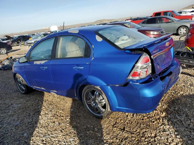 KL1TD56E69B628137 - 2009 CHEVROLET AVEO LS BLUE photo 2