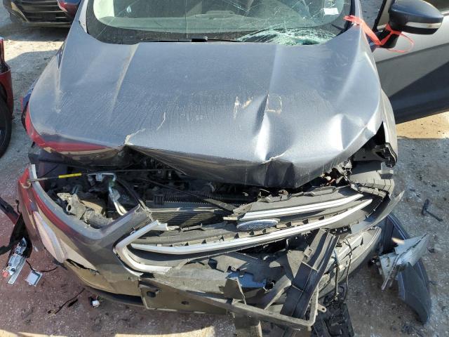 MAJ3P1TE0JC194959 - 2018 FORD ECOSPORT SE ვერცხლისფერი ფოტო 12