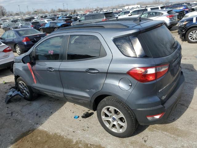 MAJ3P1TE0JC194959 - 2018 FORD ECOSPORT SE ვერცხლისფერი ფოტო 2