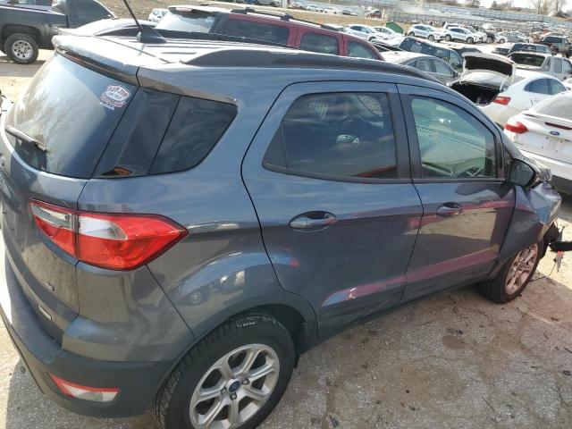 MAJ3P1TE0JC194959 - 2018 FORD ECOSPORT SE ვერცხლისფერი ფოტო 3