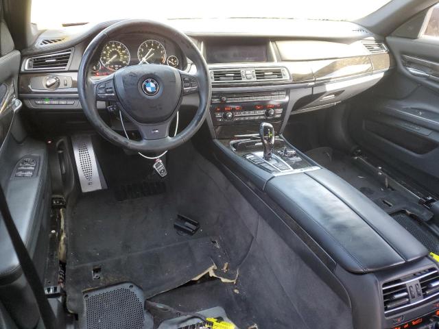WBAYF8C53DDE59013 - 2013 BMW 750 LXI BLACK photo 8