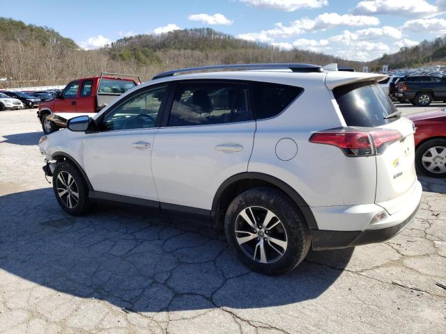 JTMRFREV3JD245562 - 2018 TOYOTA RAV4 ADVENTURE WHITE photo 2