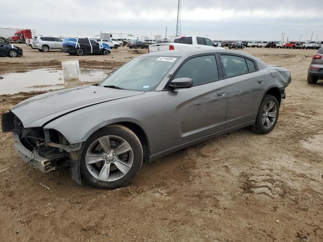 2C3CDXAT0CH304887 - 2012 DODGE CHARGER POLICE GRAY photo 1