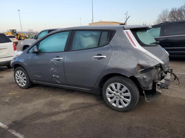 1N4AZ0CP4GC301601 - 2016 NISSAN LEAF S GRAY photo 2