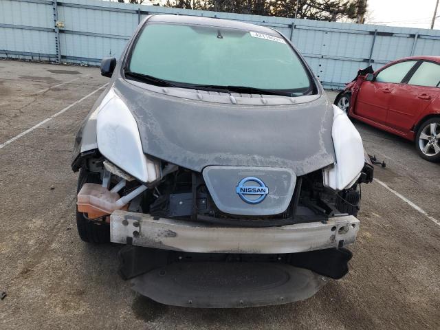 1N4AZ0CP4GC301601 - 2016 NISSAN LEAF S GRAY photo 5