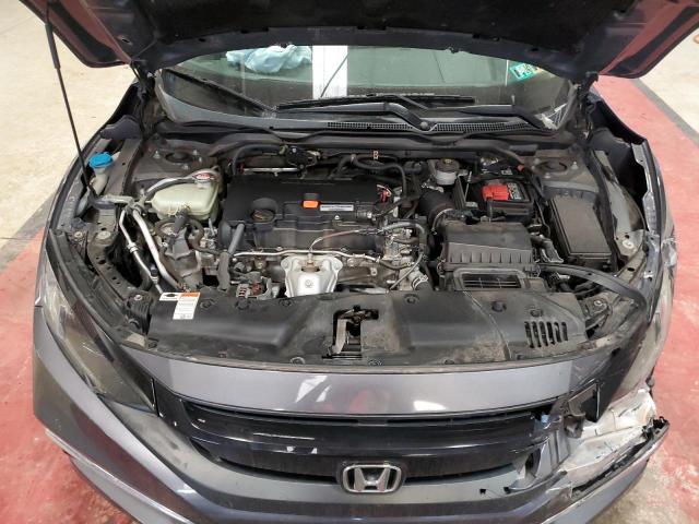 2HGFC2F62KH558568 - 2019 HONDA CIVIC LX GRAY photo 11