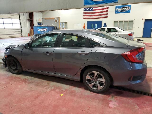 2HGFC2F62KH558568 - 2019 HONDA CIVIC LX GRAY photo 2