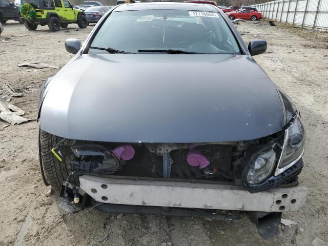 JTHCH96S660008453 - 2006 LEXUS GS 300 GRAY photo 5