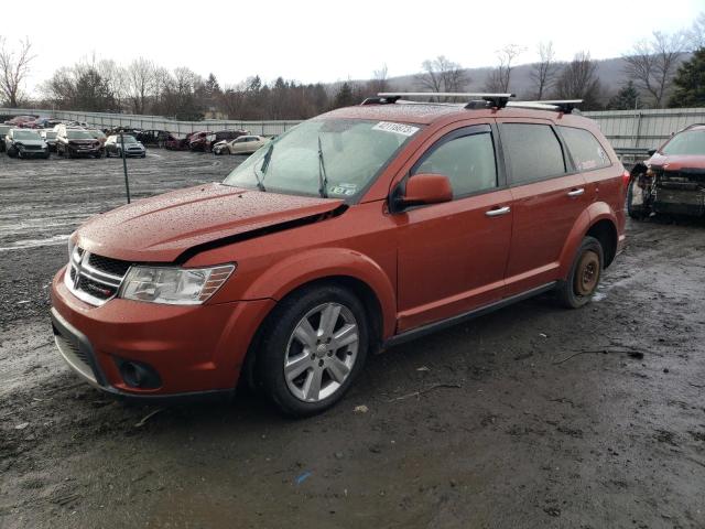 3C4PDCDG8DT710686 - 2013 DODGE JOURNEY CREW ORANGE photo 1