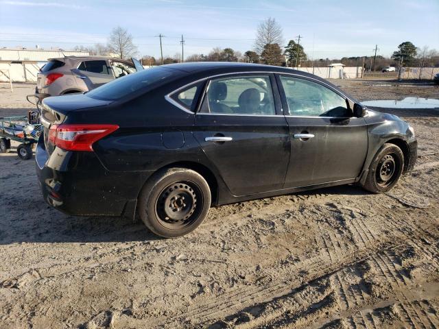 3N1AB7AP4HY383772 - 2017 NISSAN SENTRA S BLACK photo 3