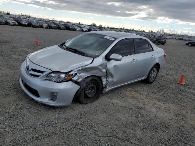 JTDBU4EE1BJ107841 - 2011 TOYOTA COROLLA BASE SILVER photo 1