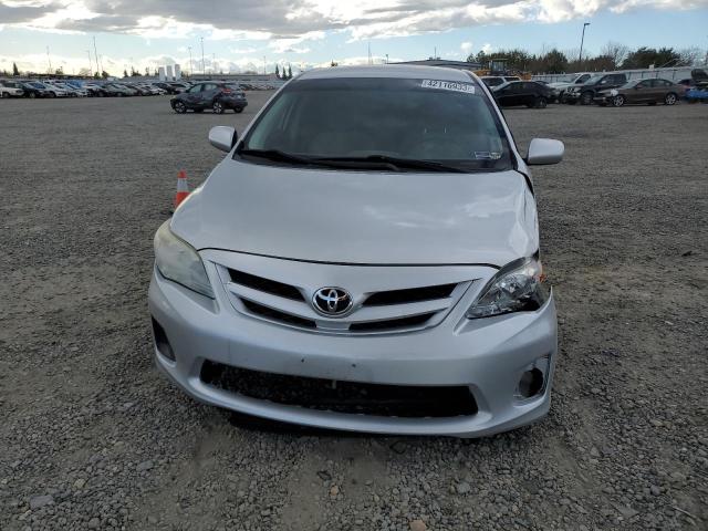 JTDBU4EE1BJ107841 - 2011 TOYOTA COROLLA BASE SILVER photo 5