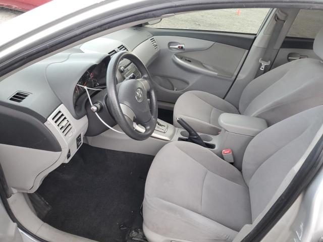 JTDBU4EE1BJ107841 - 2011 TOYOTA COROLLA BASE SILVER photo 7