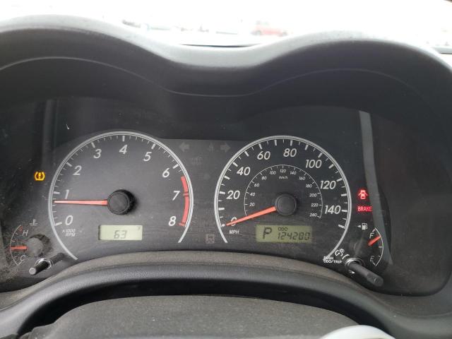 JTDBU4EE1BJ107841 - 2011 TOYOTA COROLLA BASE SILVER photo 9