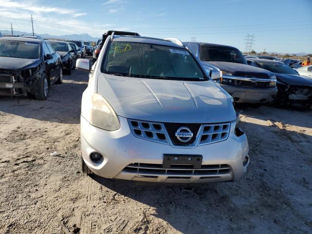 JN8AS5MVXDW103435 - 2013 NISSAN ROGUE S SILVER photo 5