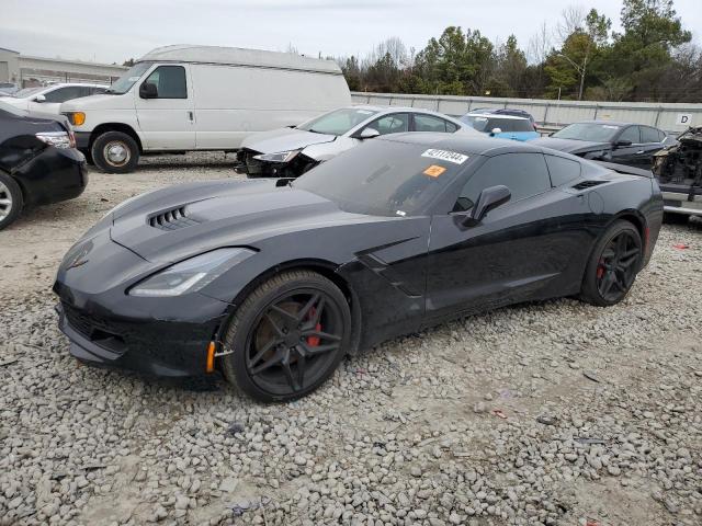 1G1YF2D79E5104736 - 2014 CHEVROLET CORVETTE STINGRAY 3LT BLACK photo 1