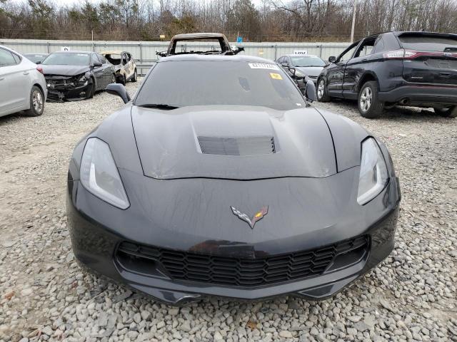 1G1YF2D79E5104736 - 2014 CHEVROLET CORVETTE STINGRAY 3LT BLACK photo 5