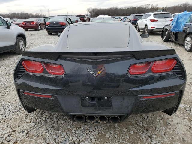 1G1YF2D79E5104736 - 2014 CHEVROLET CORVETTE STINGRAY 3LT BLACK photo 6