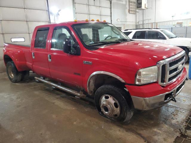 1FTWW33PX6EB66928 - 2006 FORD F350 SUPER DUTY RED photo 4