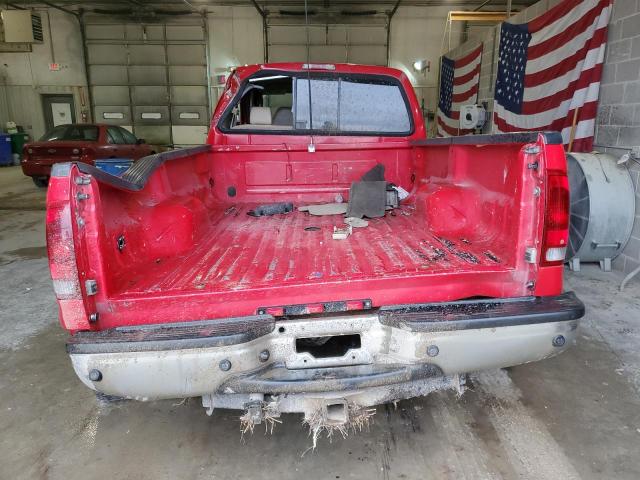 1FTWW33PX6EB66928 - 2006 FORD F350 SUPER DUTY RED photo 6