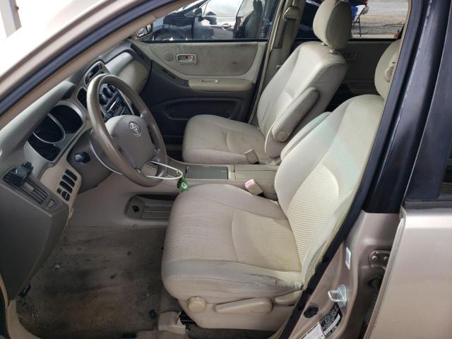 JTEGP21A550072232 - 2005 TOYOTA HIGHLANDER LIMITED BEIGE photo 7