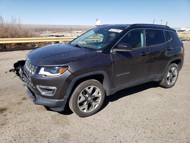 3C4NJDCB8JT252624 - 2018 JEEP COMPASS LIMITED BLACK photo 1