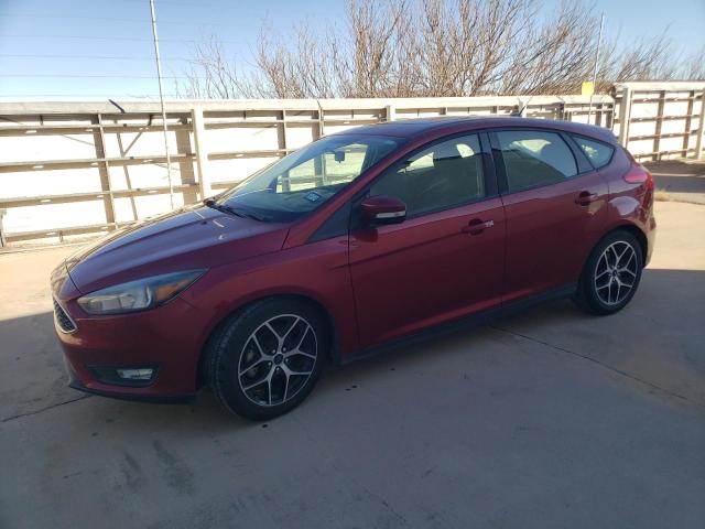 1FADP3M2XHL332697 - 2017 FORD FOCUS SEL RED photo 1