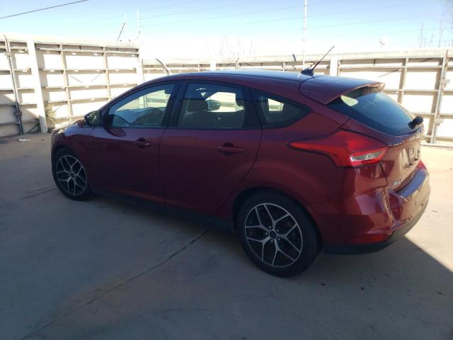 1FADP3M2XHL332697 - 2017 FORD FOCUS SEL RED photo 2