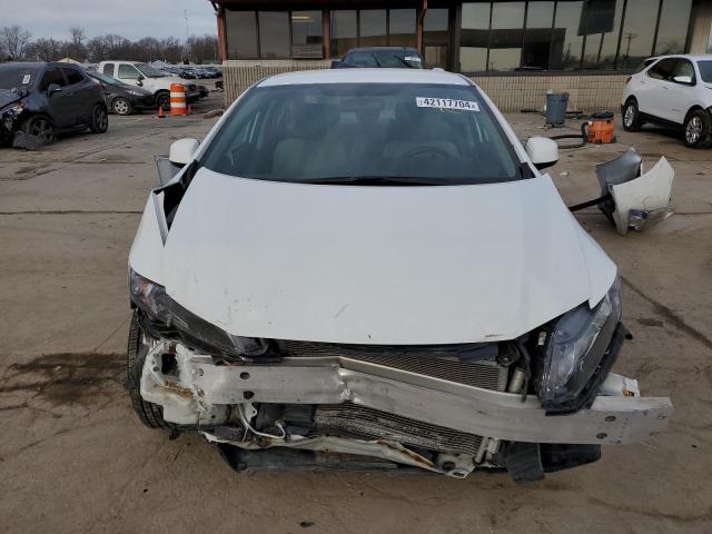 19XFB2F54DE251720 - 2013 HONDA CIVIC LX WHITE photo 5