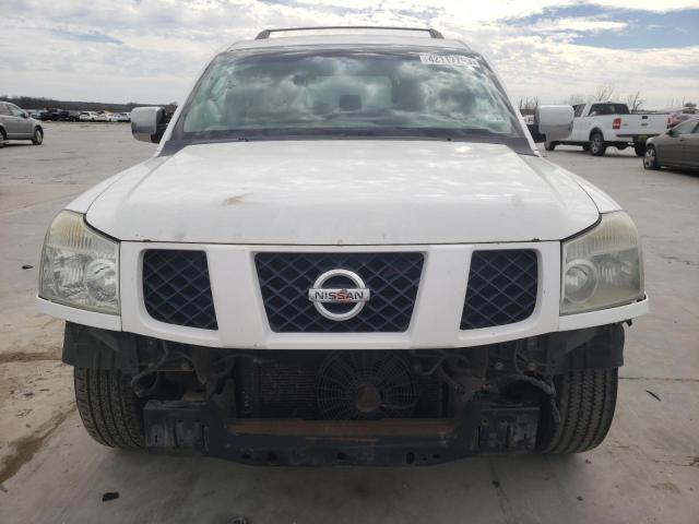 5N1AA08A55N727509 - 2005 NISSAN ARMADA SE WHITE photo 5