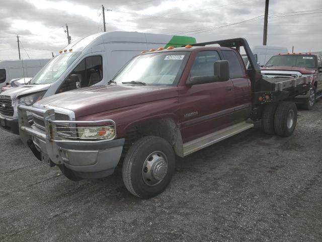 1B7MF33631J203803 - 2001 DODGE RAM 3500 MAROON photo 2