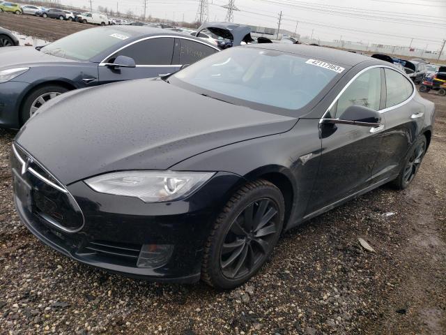 5YJSA1CG0DFP08468 - 2013 TESLA MODEL S BLACK photo 1