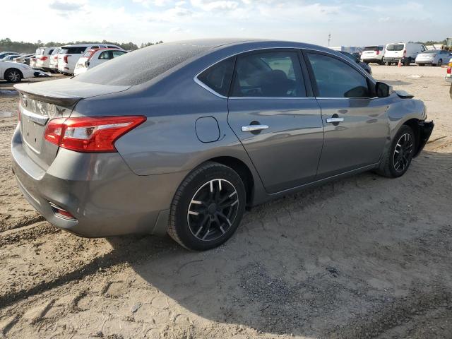 3N1AB7AP8HY300537 - 2017 NISSAN SENTRA S GRAY photo 3