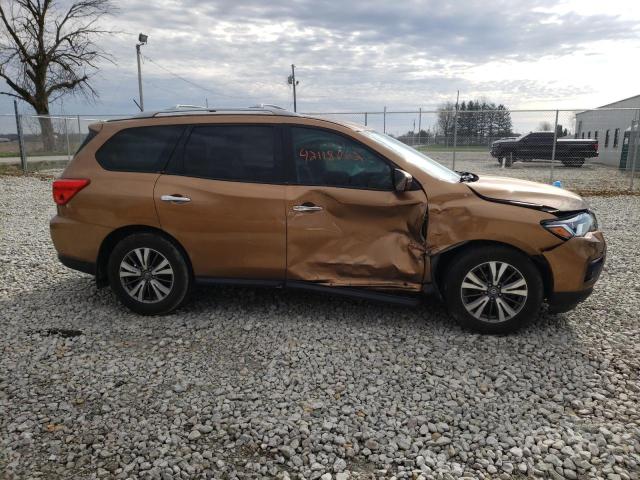 5N1DR2MN9HC613250 - 2017 NISSAN PATHFINDER S 金色 照片 9