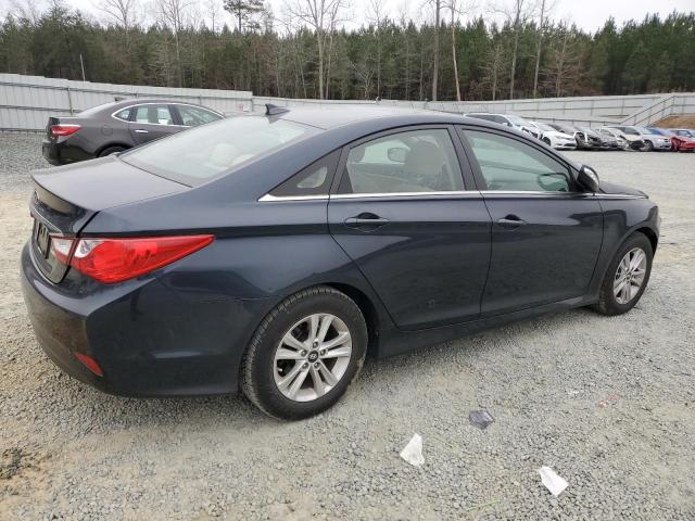 5NPEB4AC5EH907143 - 2014 HYUNDAI SONATA SE GLS CHARCOAL photo 3