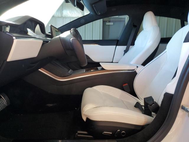 5YJSA1E68NF460377 - 2022 TESLA MODEL S თეთრი ფოტო 7