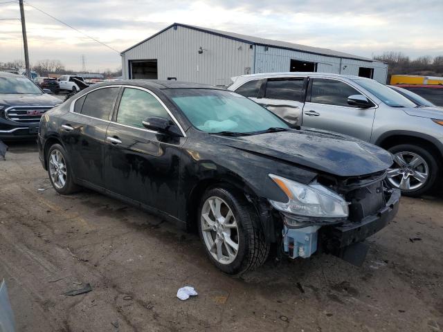 1N4AA5AP9EC448145 - 2014 NISSAN MAXIMA S BLACK photo 4