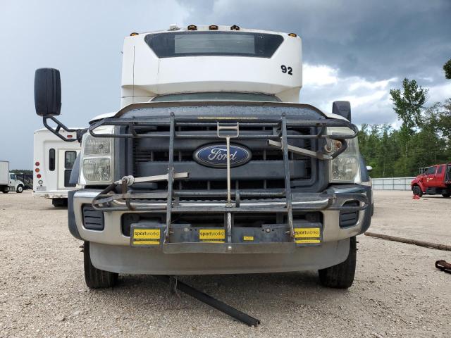 1FDGF5GT4DEA52567 - 2013 FORD F550 SUPER DUTY WHITE photo 5