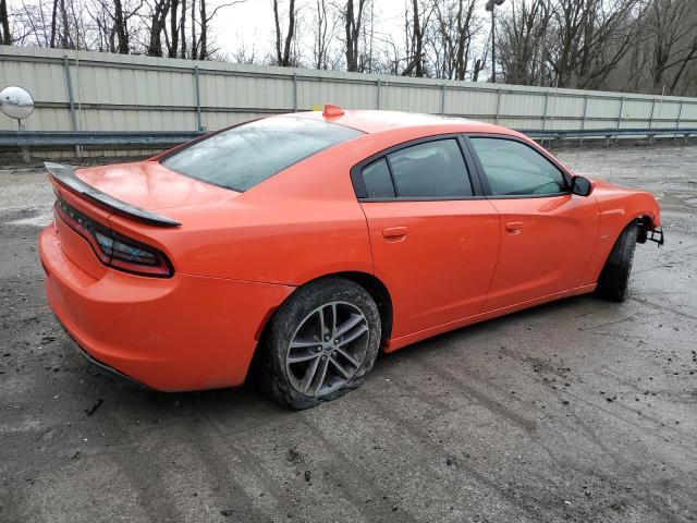 2C3CDXJG3JH194529 - 2018 DODGE CHARGER GT ORANGE photo 3