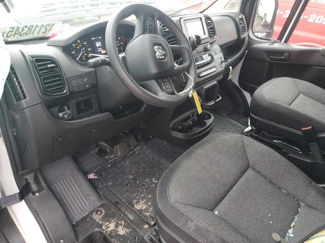 3C6LRVDG8PE603570 - 2023 RAM PROMASTER 2500 HIGH WHITE photo 8